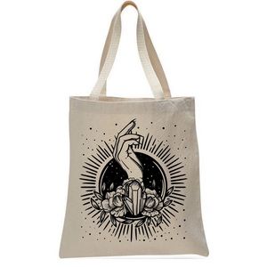Crystal Floral Gypse Canvas Tote